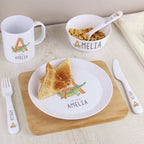 Personalised Animal Alphabet Melamine Plate