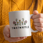 Funny Floral Twatwaffle Ceramic Mug