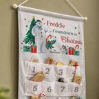 Personalised The Snowman Christmas Advent Calendar