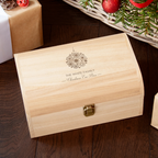 Personalised Family Christmas Eve Keepsake Chest
