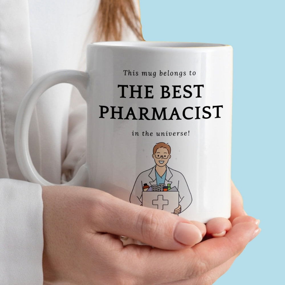 Personalised Pharmacist Mug Ceramic Coffee Cup