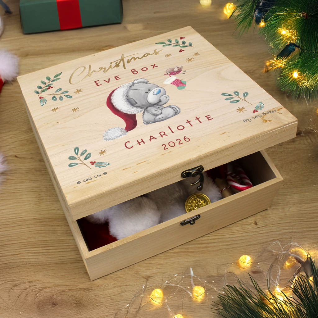 Personalised Tiny Tatty Teddy Christmas Eve Box