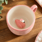 Surprise Flamingo Mug