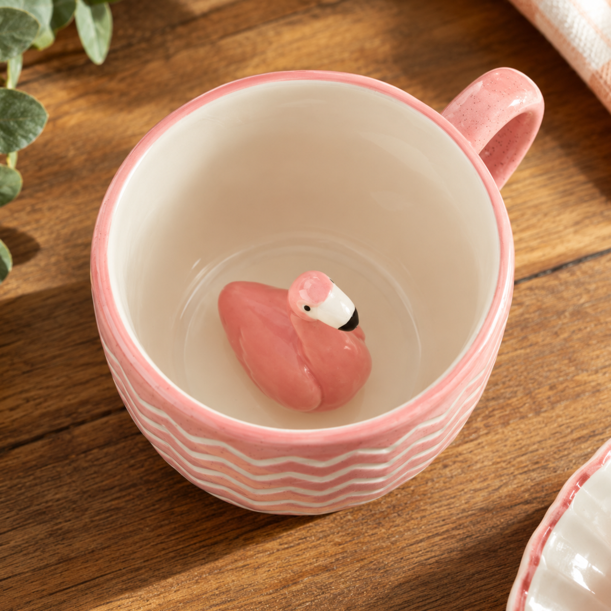 Surprise Flamingo Mug