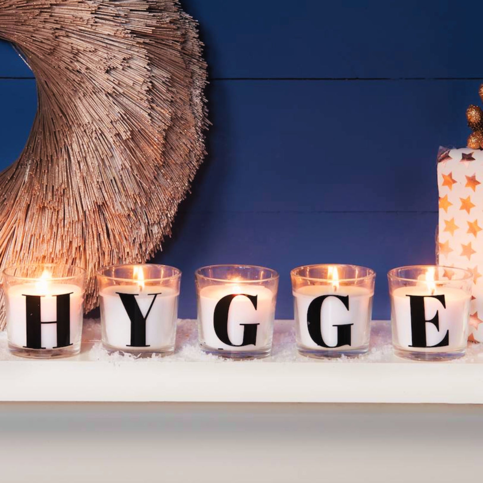 Personalised Letter Scented Candle