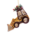 Golden Digger With Christmas Tree Bauble