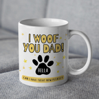 Personalised From The Dog Father Mug