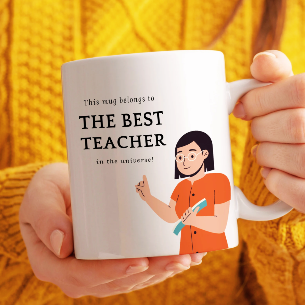 Personalised Best Teacher Mug
