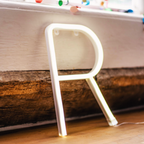 Neon Letter USB Lights