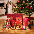 Festive Christmas Gift Box Chocolate Truffles Mince Pies & Sweet Treats