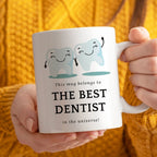 Personalised Dentist Mug Ceramic Coffee Mug