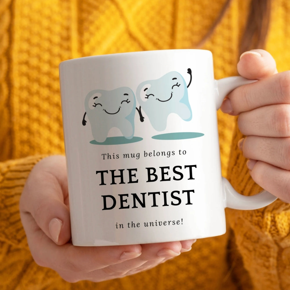 Personalised Dentist Mug Ceramic Coffee Mug