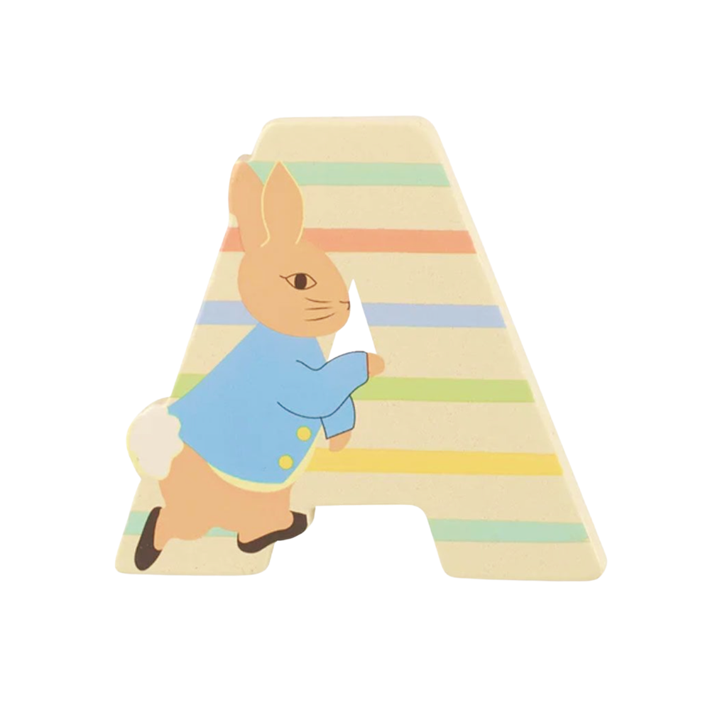 Peter Rabbit Hand Painted Wooden Letters
