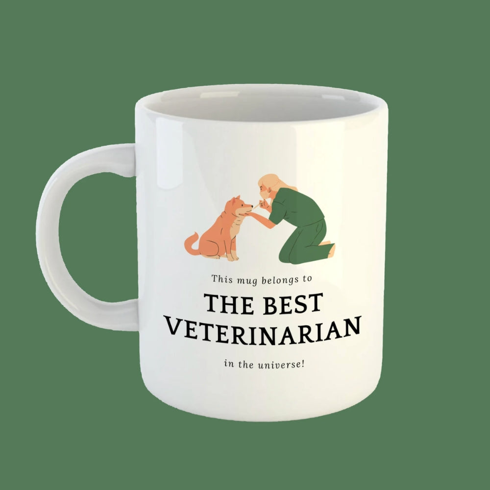 Personalised Veterinarian Mug Ceramic Coffee Cup