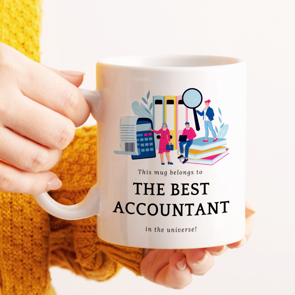 Personalised Best Accountant Mug
