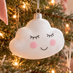 Personalised Sweet Dreams Cloud Christmas Bauble
