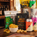 Bucket Of Beer Hamper Craft Beer Crisps & Snacks Gift Set