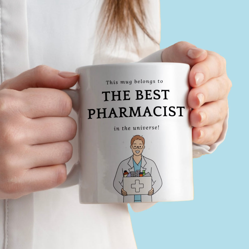 Personalised Pharmacist Mug Ceramic Coffee Cup
