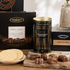 Luxury Red Wine & Gourmet Treats Gift Box