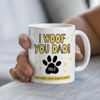 Personalised From The Dog Father Mug