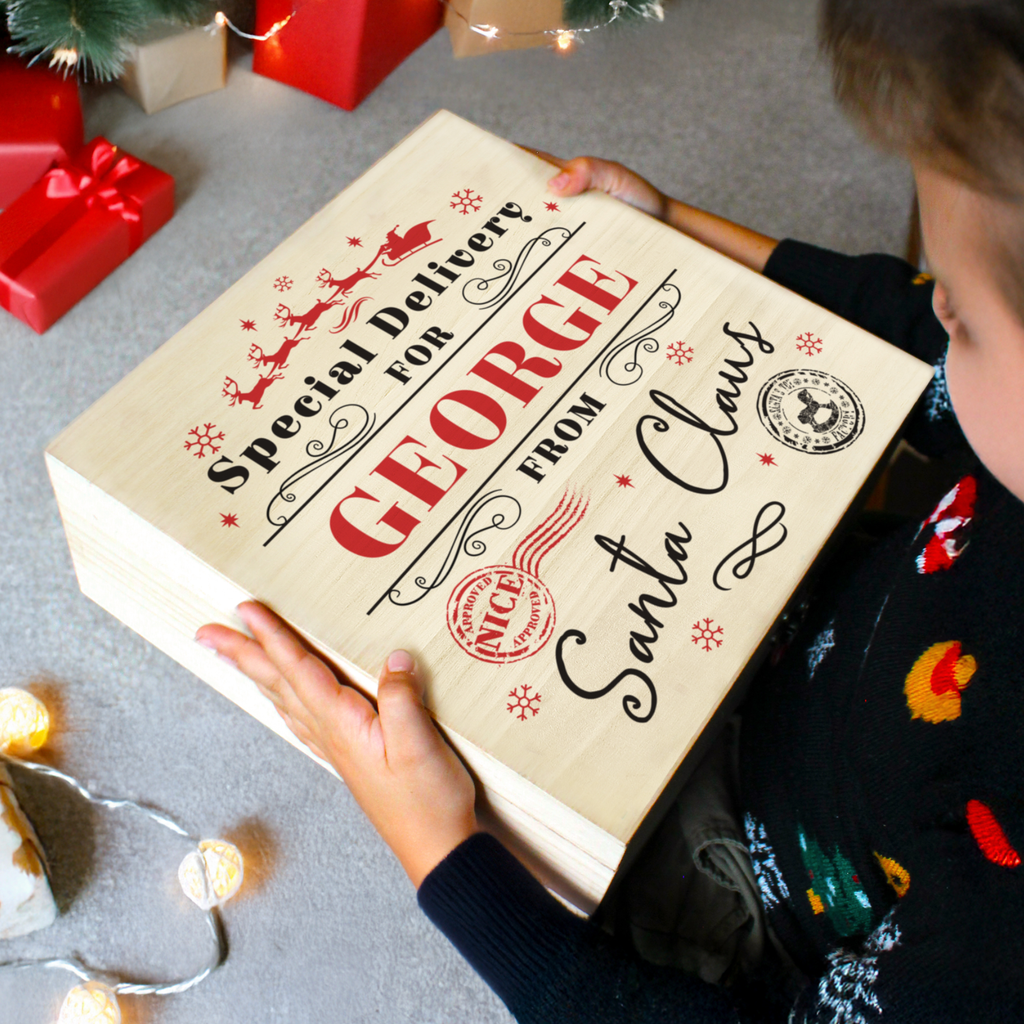 Personalised Special Delivery Christmas Eve Box