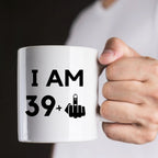 Funny Middle Finger Coffee Mug