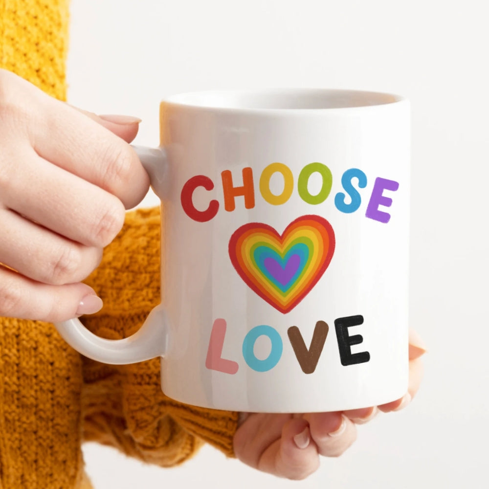 Choose Love Pride Mug