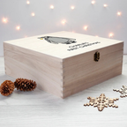 Personalised Baby Penguin Christmas Eve Box