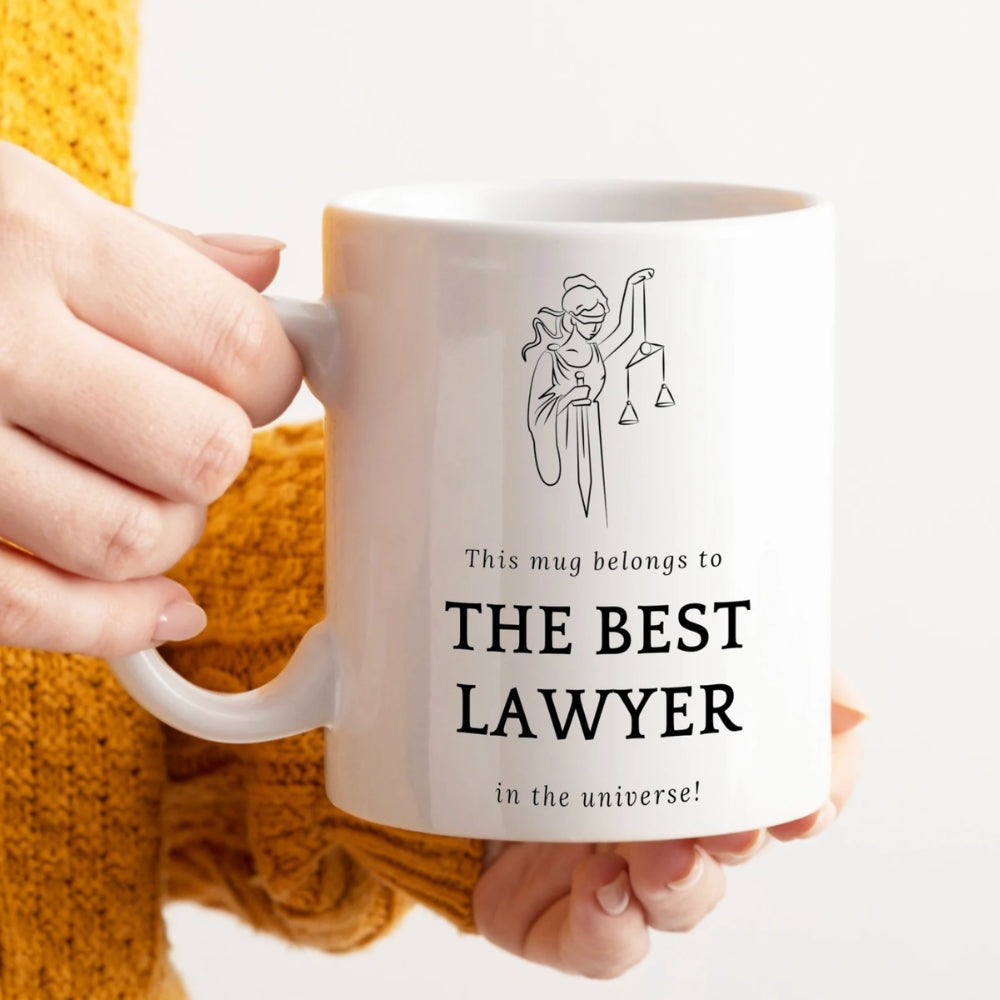 Personalised Lawyer Mug Ceramic Coffee Cup