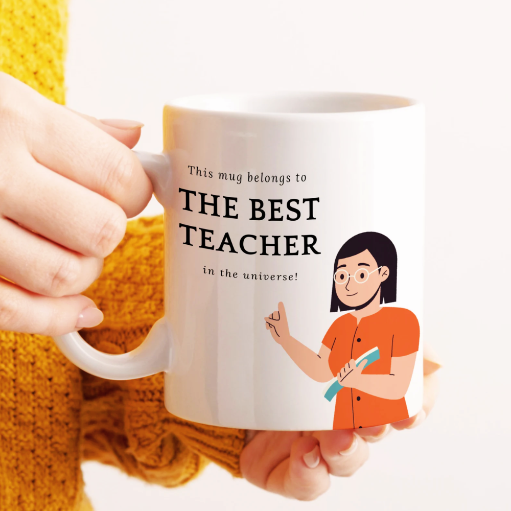 Personalised Best Teacher Mug