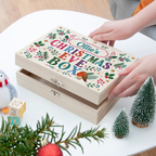 Personalised Winter Botanicals Christmas Eve Box