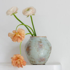 Small Rustic Grey Vase