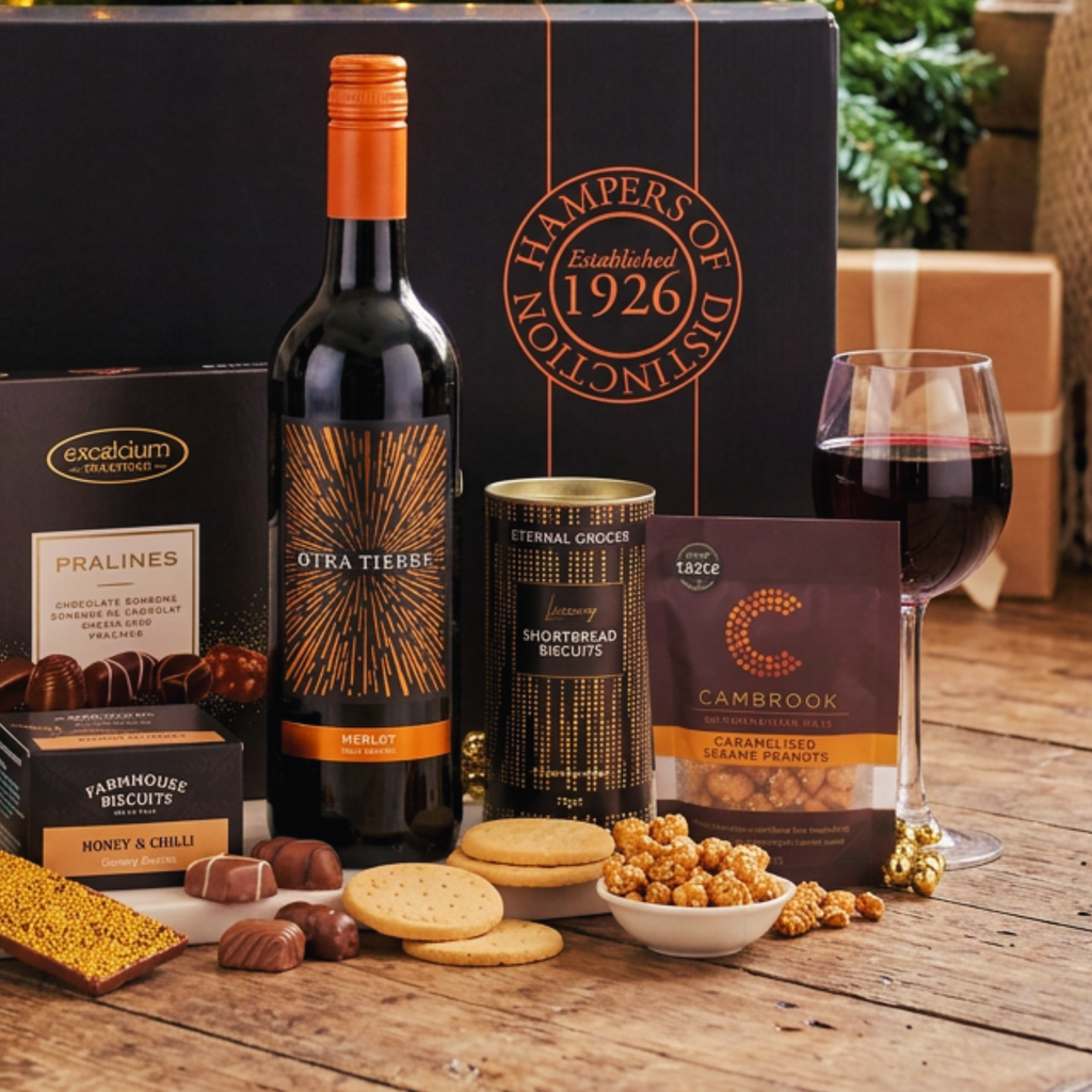 Luxury Red Wine Christmas Gift Box