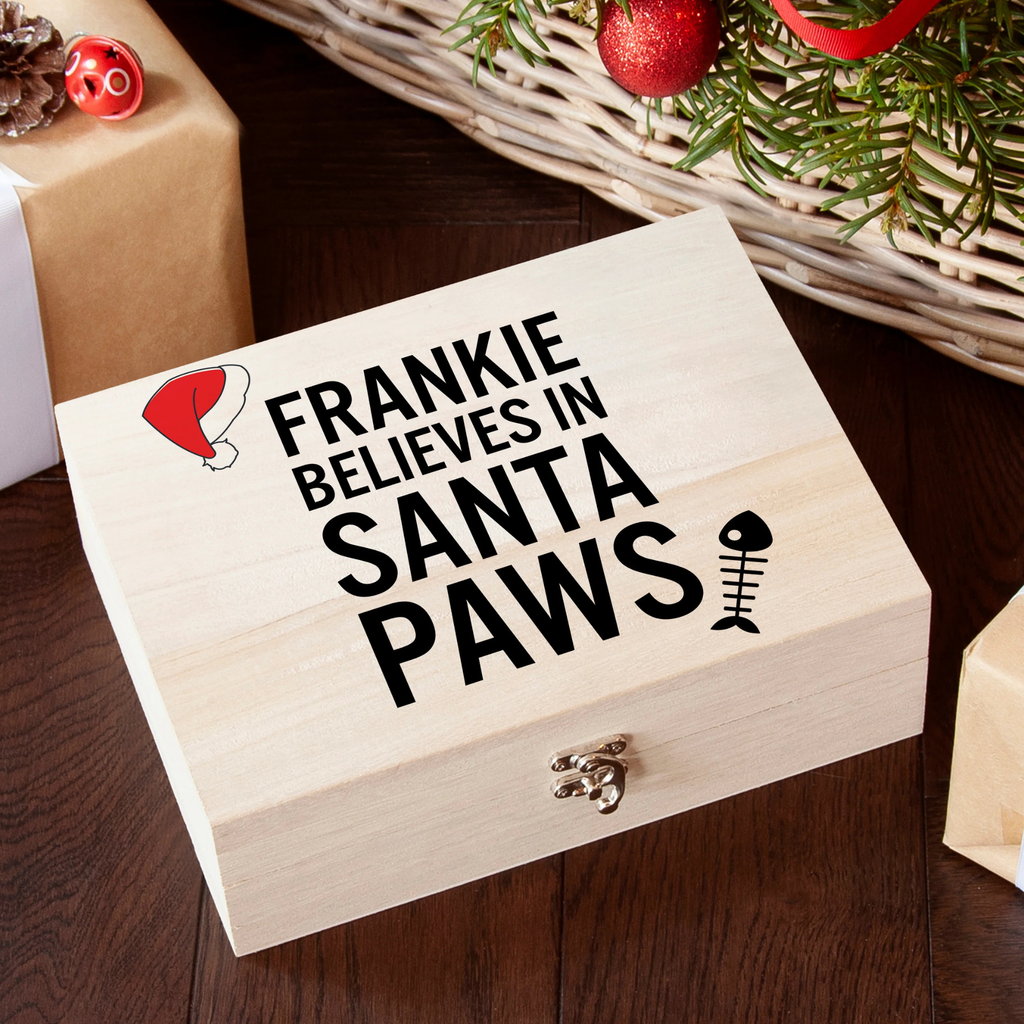 Personalised Santa Paws Christmas Eve Box