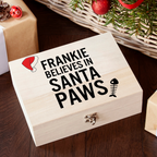 Personalised Santa Paws Christmas Eve Box