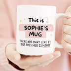 Personalised 'This Is My Mug'