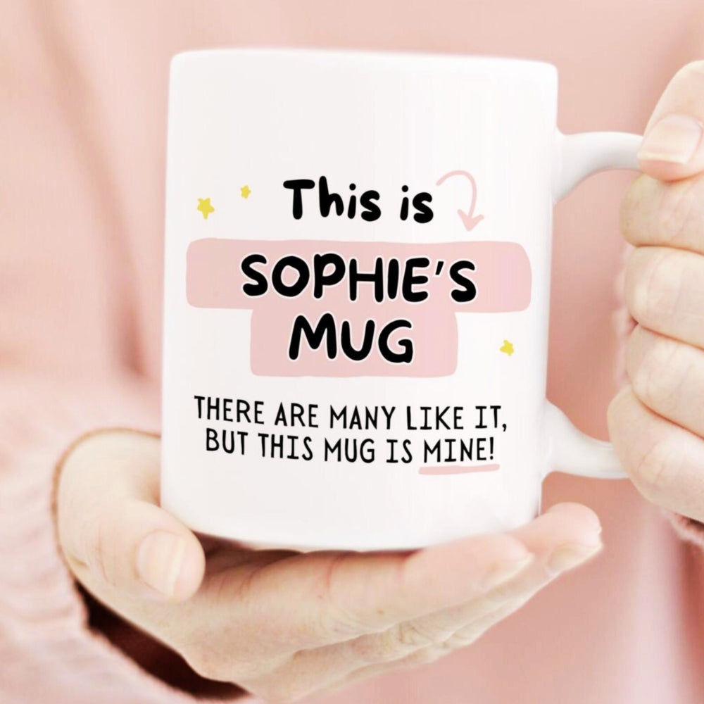 Personalised 'This Is My Mug'