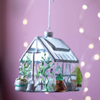 Greenhouse Glass Christmas Bauble