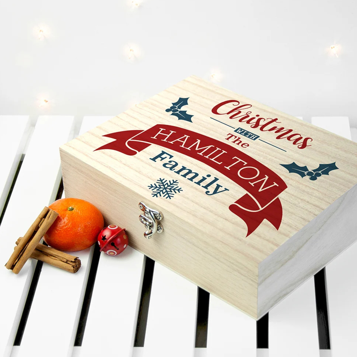Personalised Family Christmas Eve Box