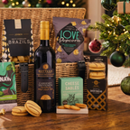 Luxury Festive Wine Hamper, Cabernet Sauvignon, Chocolate & Gourmet Treats