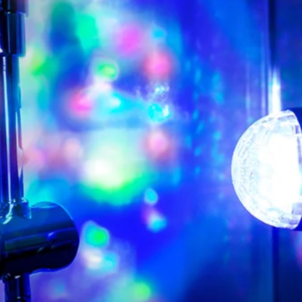Shower Disco Rechargeable Bathroom Light