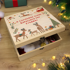 Personalised Reindeer Christmas Eve Box