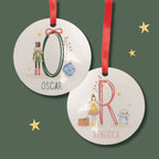 Personalised Nutcracker or Sugar Plum Fairy Christmas Ornament