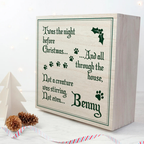 Personalised Pet's 'Twas the Night Before Christmas Eve Box