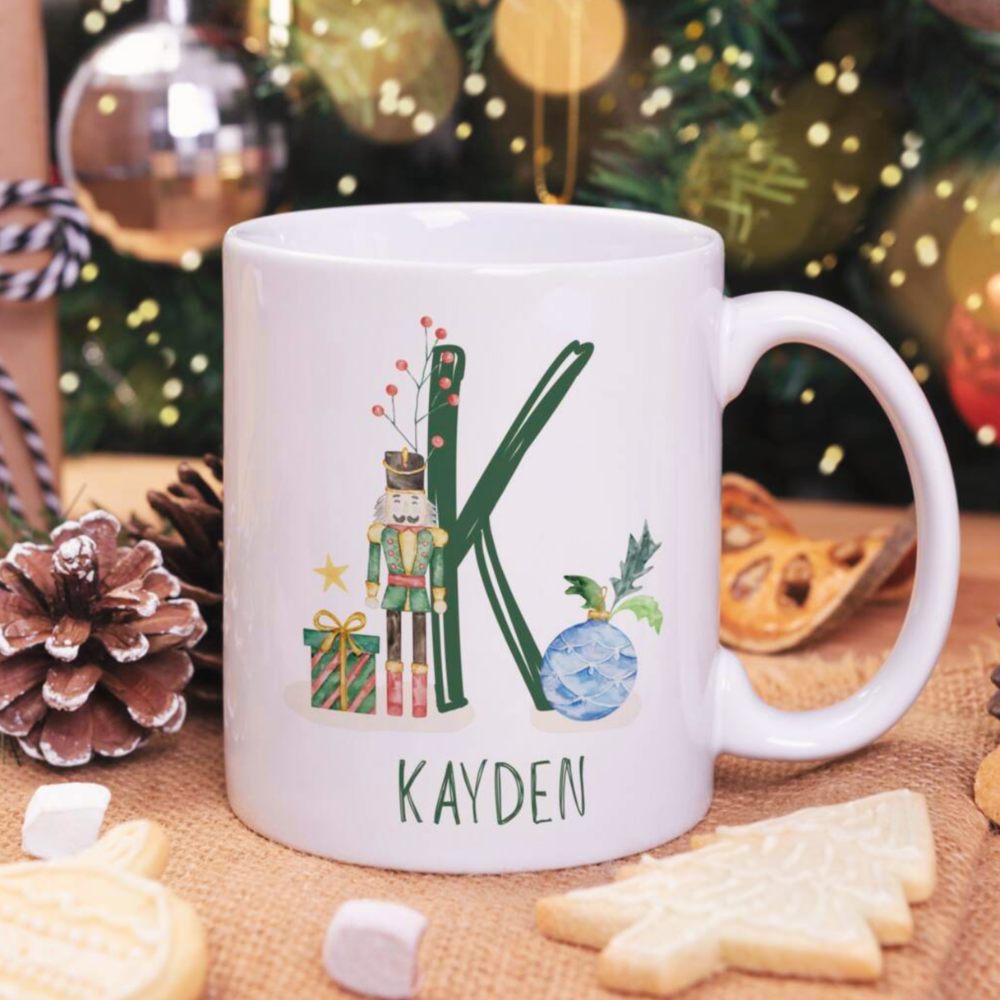 Personalised Nutcracker / Sugar Plum Fairy Christmas Mug