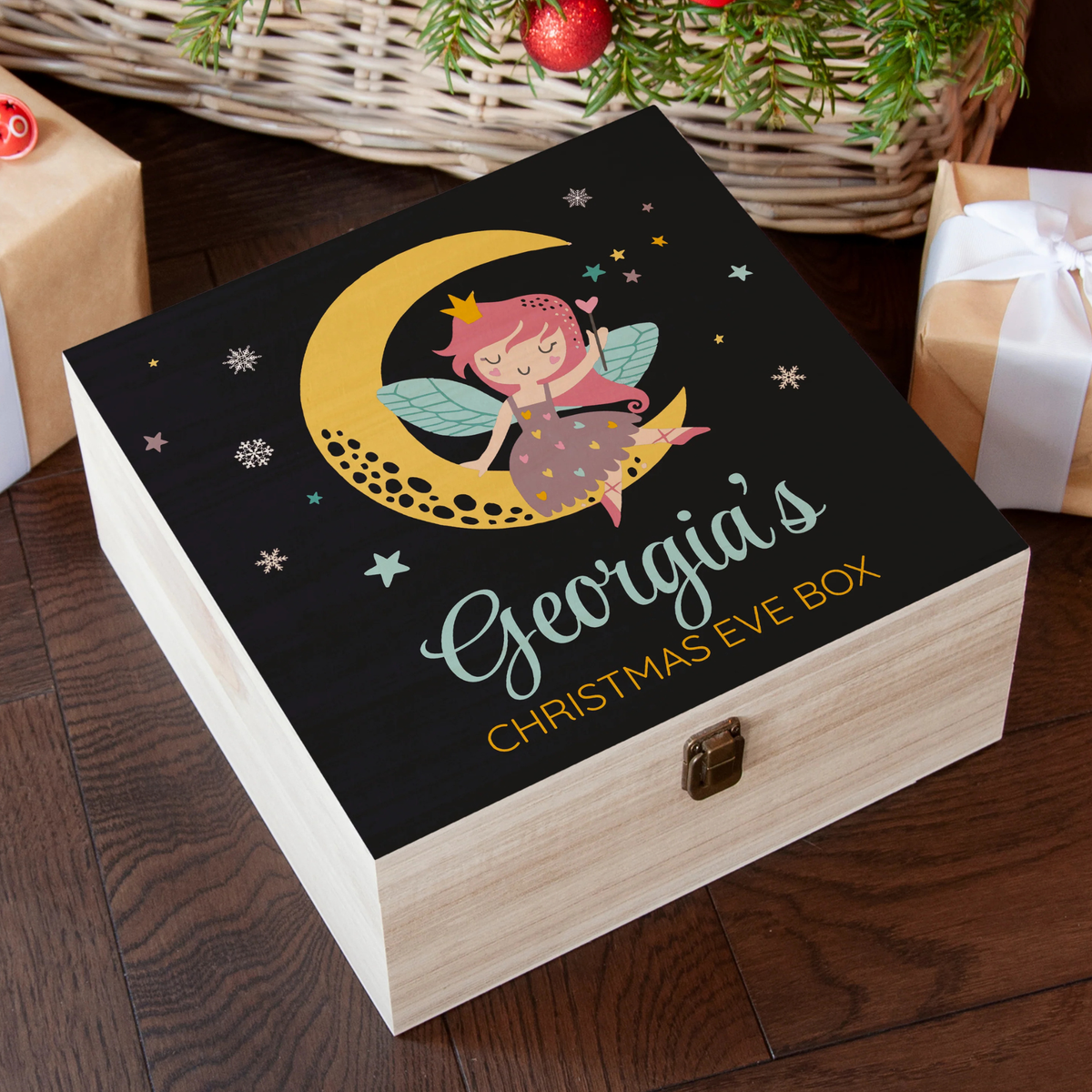 Personalised Fairy Christmas Eve Box
