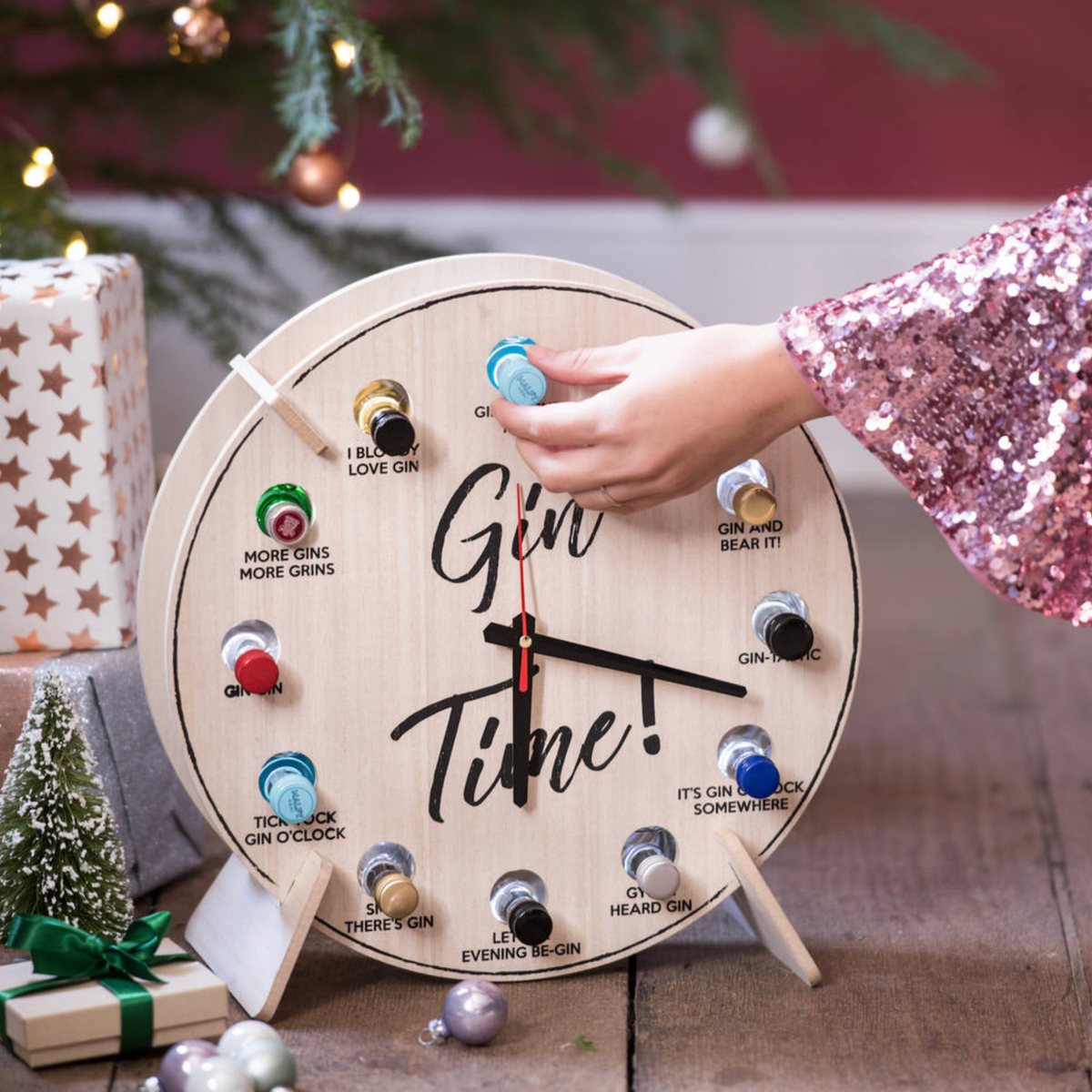 Gin O'Clock Refillable 24 Days of Gin Christmas Countdown Advent Calendar