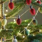 Christmas Felt Light Bulb Bunting