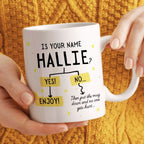 Funny Flowchart Name Mug