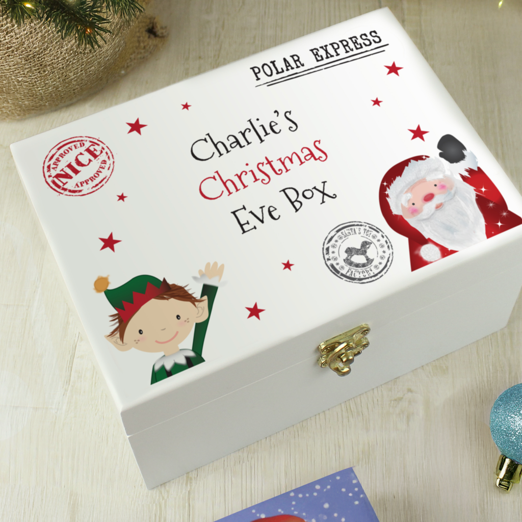 Personalised Small Christmas Eve Box